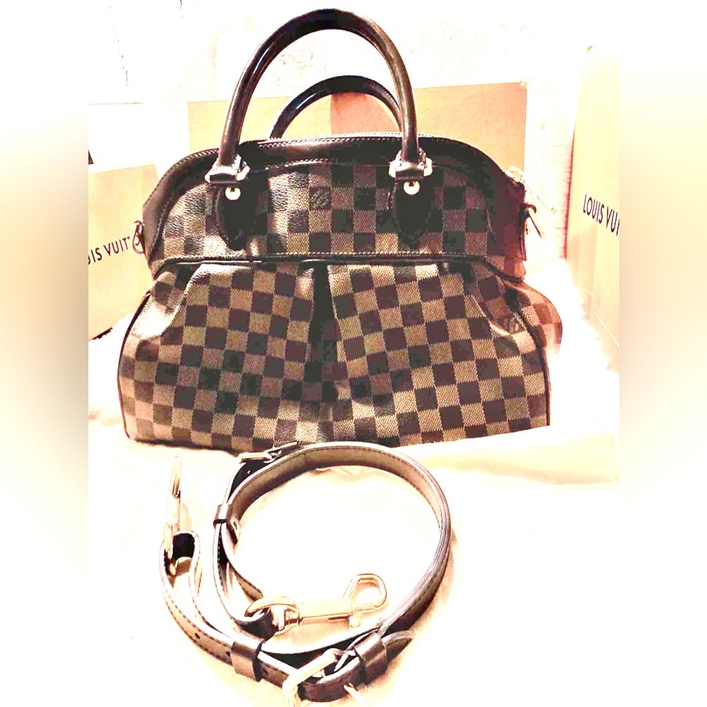 Louis Vuitton Damier Trevi 2 way bag